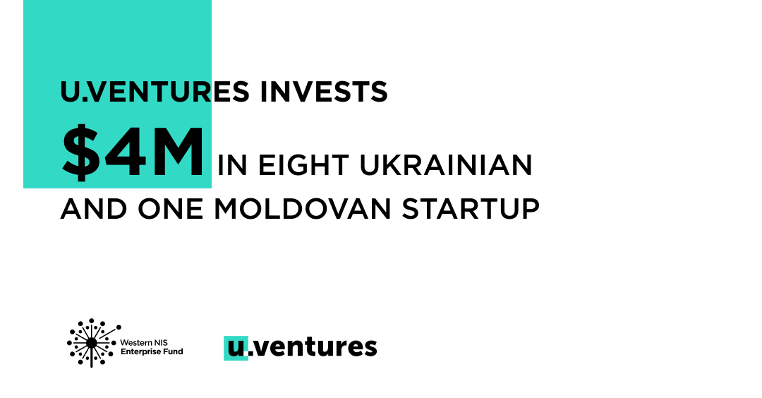 u.ventures інвестує рекордні з часів повномасштабного російського вторгнення $4 мільйони у вісім українських та один молдовський стартап image